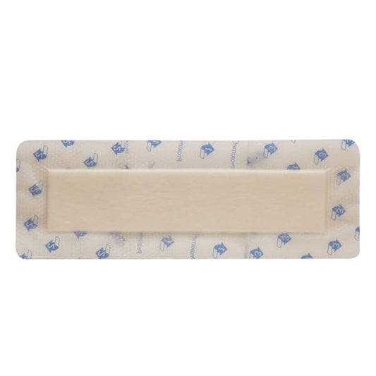 Proximel Ag Silver Foam Dressing 4 x 12 Inch Rectangle Sterile