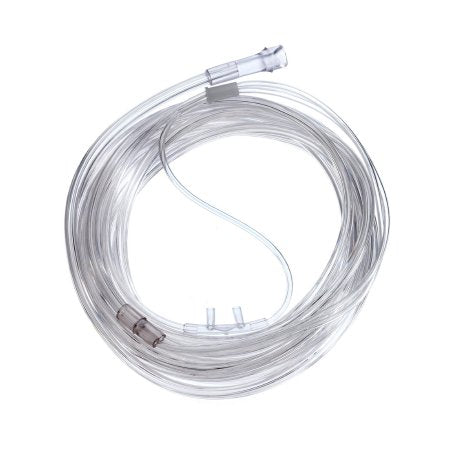 Nasal Cannula Hudson RCI Adult Curved Prong / NonFlared Tip 25 Foot O2 Line