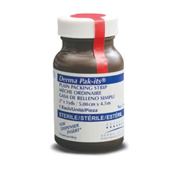 Pak-Its Wound Packing Strip Sterile Non-Impregnated Gauze 5 Yard Bottle