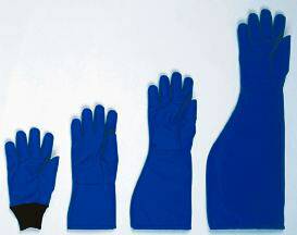 Cryogenic Glove Tempshield Cryo-Gloves Mid-Arm Waterproof Material Blue 13 to 15.5 Inch Straight Cuff NonSterile
