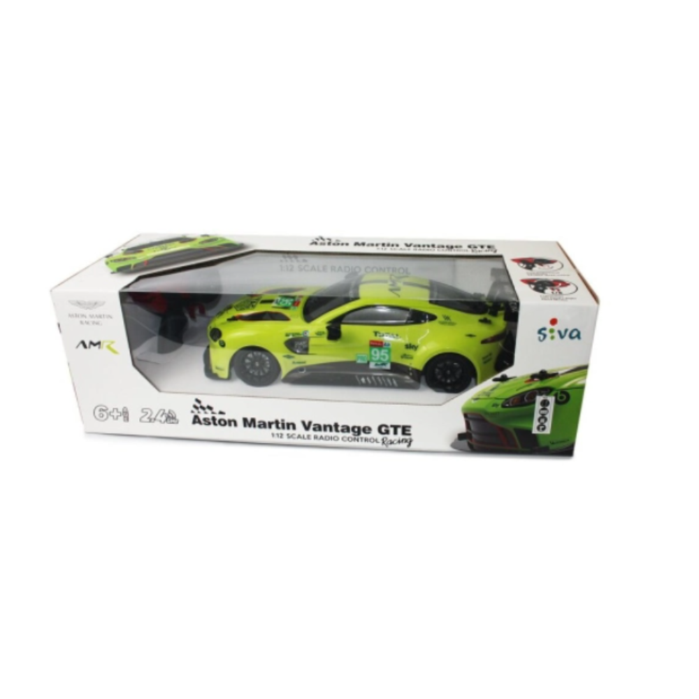 RC Car Aston Martin Vantage GTE – 1:12 Scale 2.4GHz Remote Control Racing Car with Rechargeable Battery