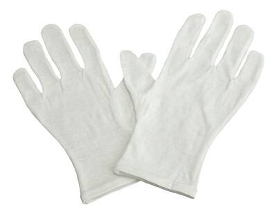 Infection Control Glove Grafco Small / Medium Cotton White NonBeaded Cuff NonSterile
