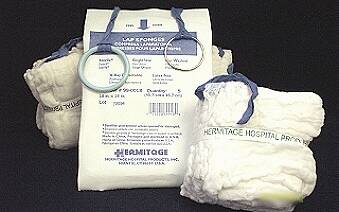 Surgical Laparotomy Sponge Cotton, X-Ray Detectable Cotton Sterile