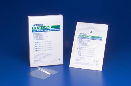 Telfa Clear Non-Adherent Dressing 12 x 12 Inch Sterile Film Dressing