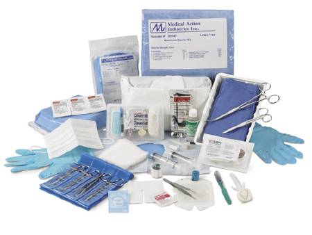 Minor Procedure Tray One Time Sterile