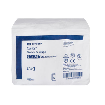 Curity Conforming Bandage 4 x 75 Inch NonSterile Cotton/Polyester Stretch Bandage