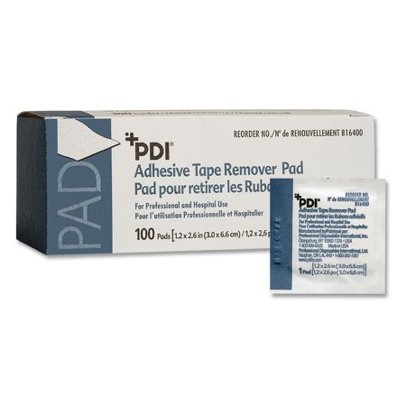 Adhesive Remover PDI Pad 100 per Box