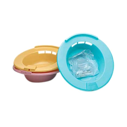 Sitz Bath Round Turquoise Polypropylene 2000 mL Bag Graduated, 500 mL Increments up to 2000 mL