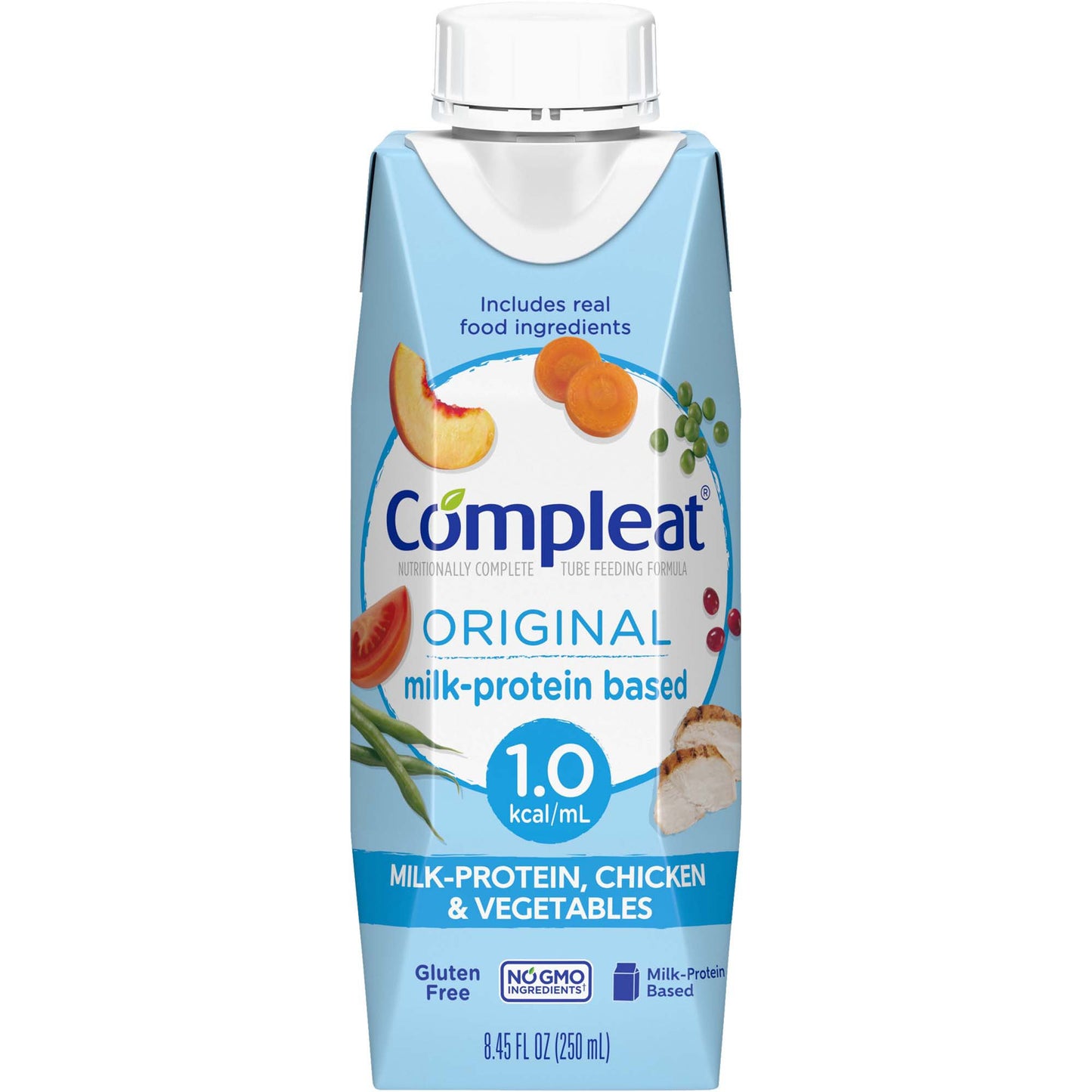 Compleat Original Unflavored Tube Feeding Formula 8.45 oz. Carton