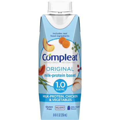 Compleat Original Unflavored Tube Feeding Formula 8.45 oz. Carton