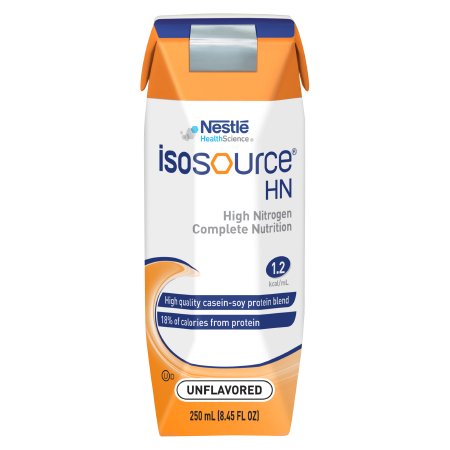 Tube Feeding Formula Isosource HN Unflavored Liquid 250 mL Carton