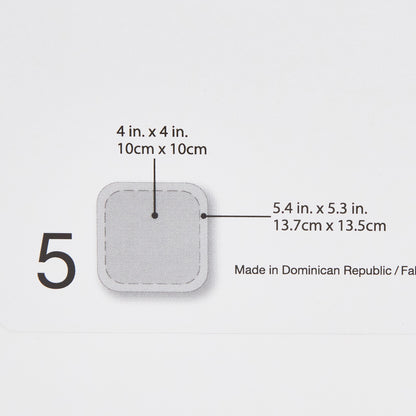 DuoDERM CGF Border Hydrocolloid Dressing 4 x 4 Inch Sterile Square Dressing