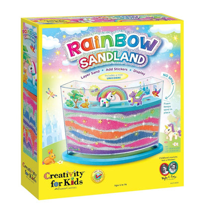 Creativity for Kids Rainbow Sandland Sensory Sand Art Kit Ages 6+