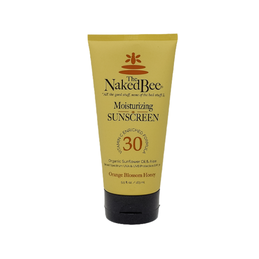 Naked Bee 5.5 oz. Orange Blossom Honey SPF 30 Moisturizing Sunscreen Ultimate Sun Protection with Vitamin C