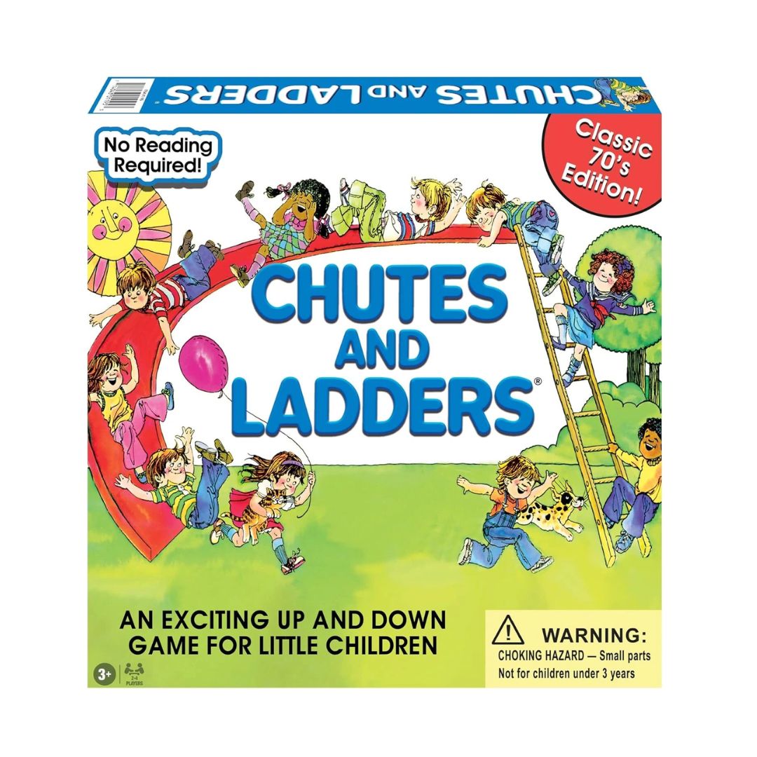Hasbro Gaming Chutes and Ladders Board Game – Classic Game for Kids Ages 3+