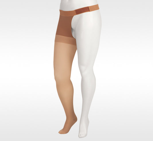 Full Foot Thigh High Compression Stockings