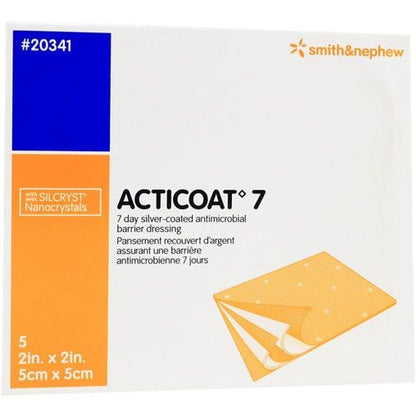 Acticoat 7 Day Silver Dressing, 2" x 2" – Smith & Nephew