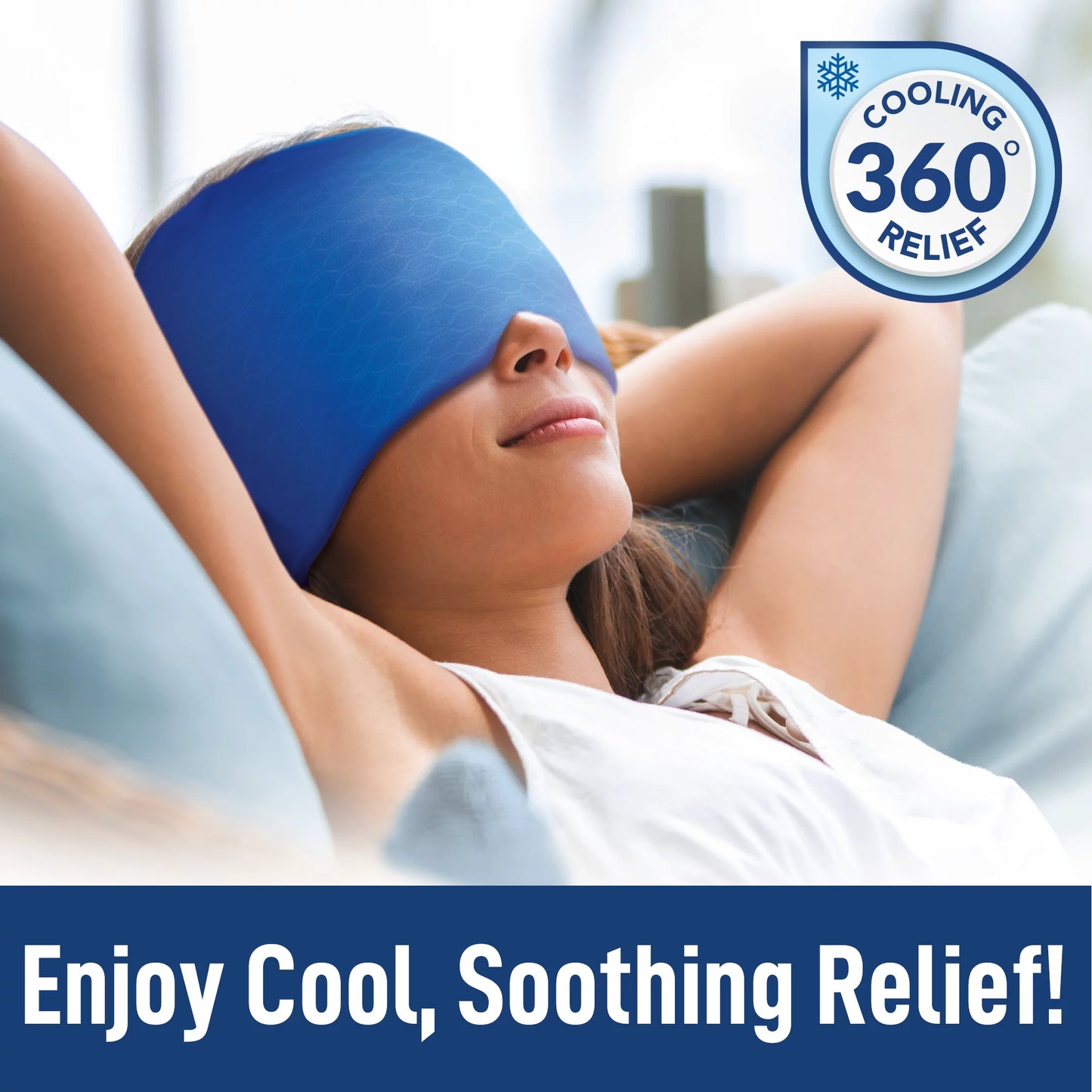 Miracle Headache Relief Cap Cooling and Compression Therapy for Soothing Migraine Relief