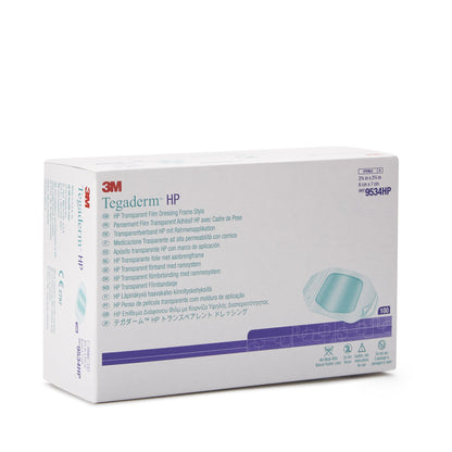 3M Tegaderm HP Transparent Film Dressing 2-3/8 x 2-3/4 Inch Sterile Rectangle IV Dressing