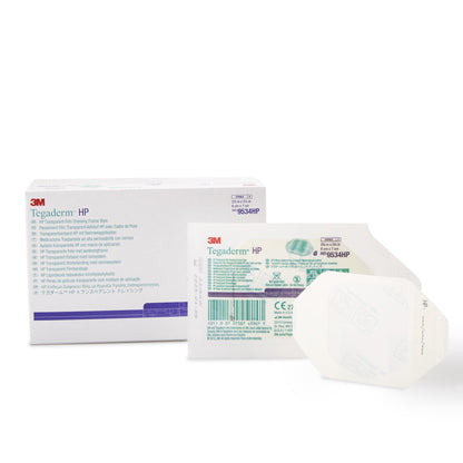 3M Tegaderm HP Transparent Film Dressing 2-3/8 x 2-3/4 Inch Sterile Rectangle IV Dressing