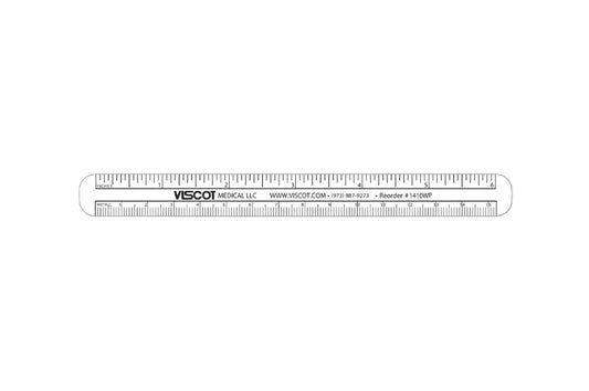 Viscot Skin Marker Ruler 6 Inch – NonSterile, Paper-Coated