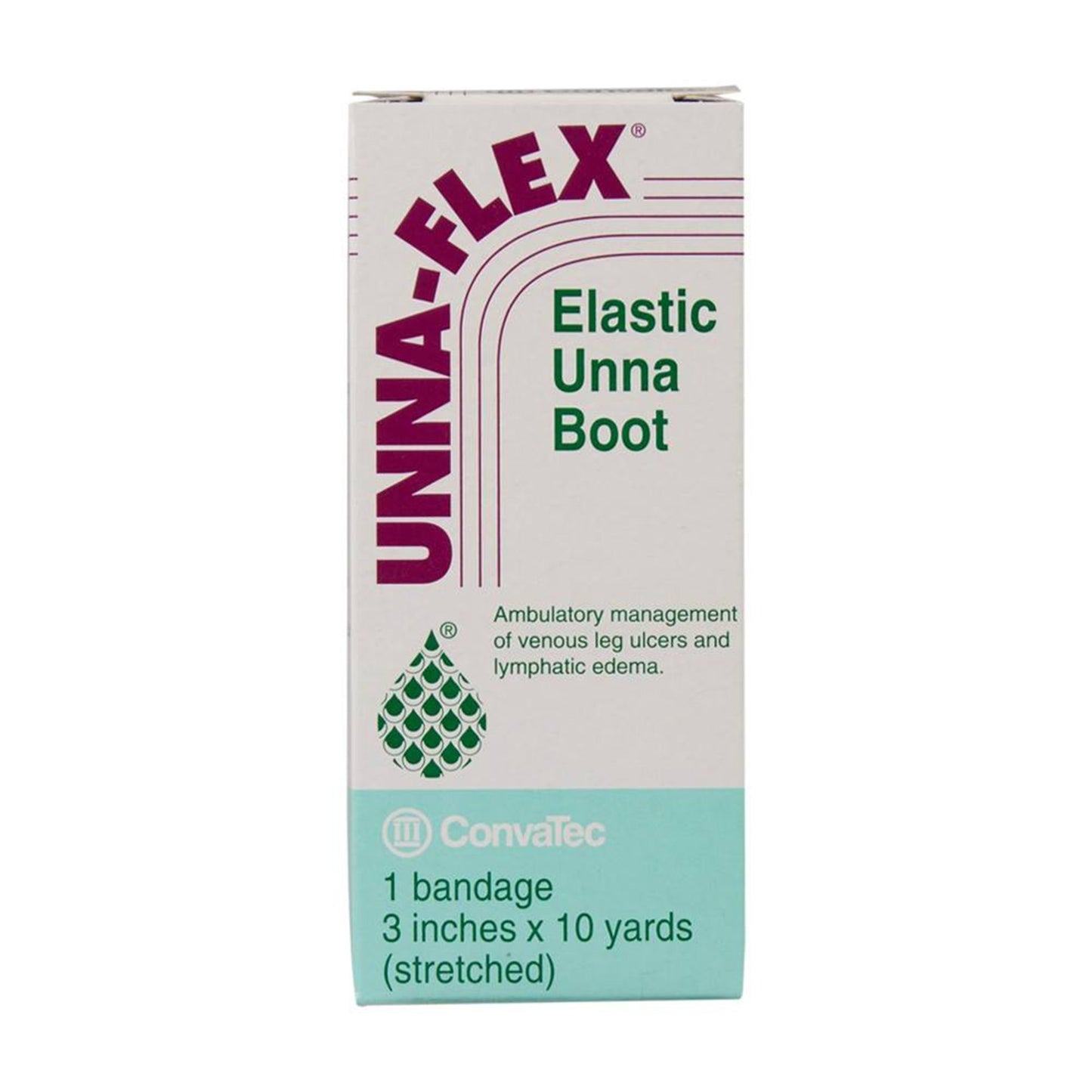 Unna-Flex Stretch Unna Boot Zinc Oxide 3 Inch x 10 Yard Elastic Gauze Bandage