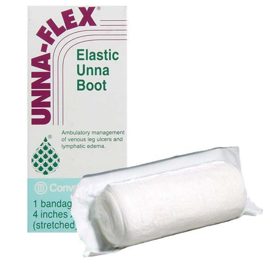 Unna-Flex Stretch Unna Boot Zinc Oxide 3 Inch x 10 Yard Elastic Gauze Bandage