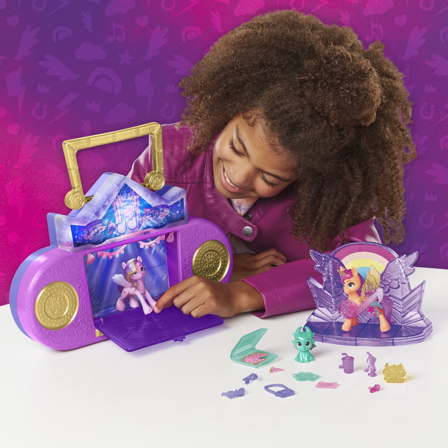 Hasbro My Little Pony Musical Mane Melody Playset – Interactive Music Toy with Figures, Ages 3+