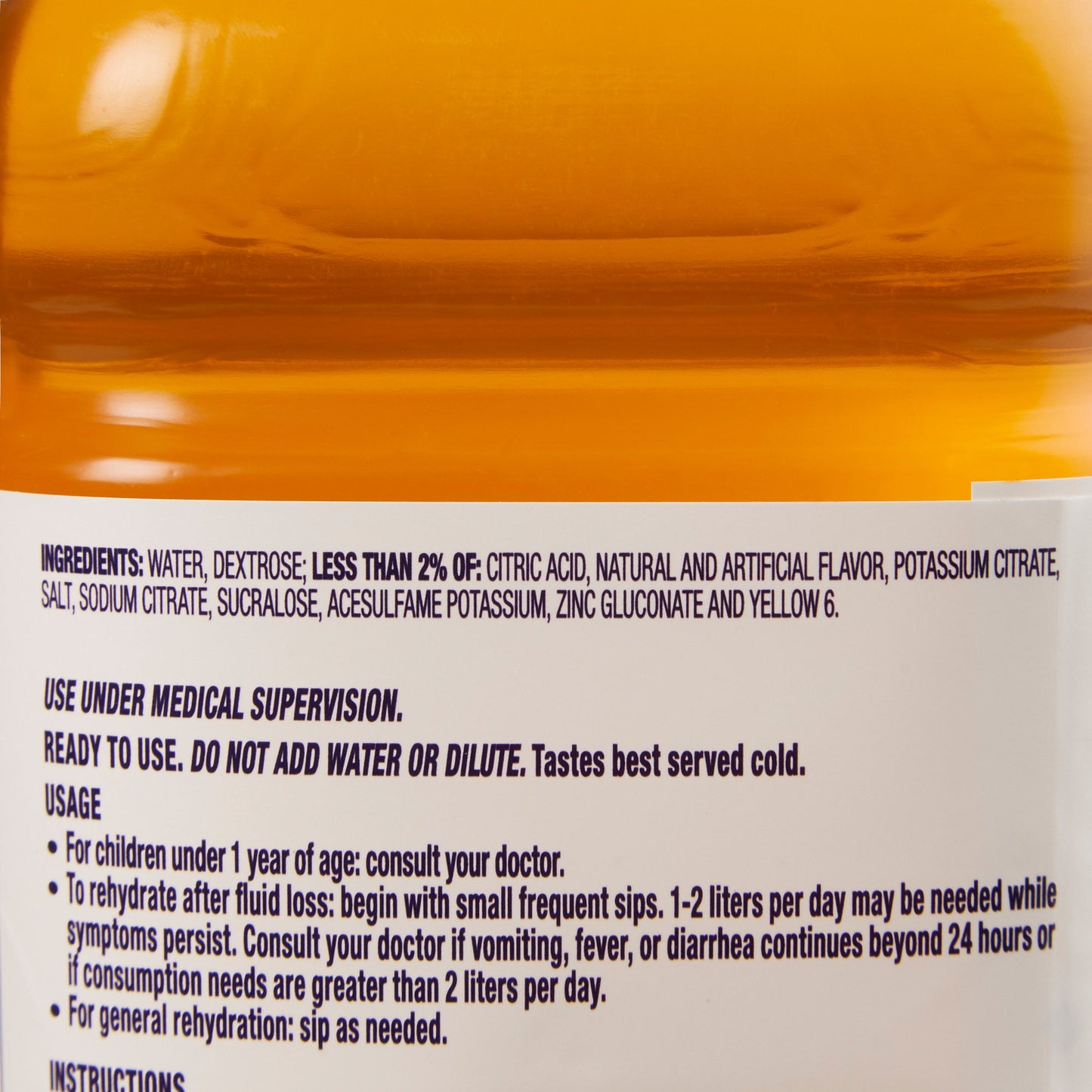 Pedialyte Classic Oral Electrolyte Solution Mixed Fruit 33.8 oz Bottle