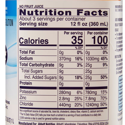 Pedialyte Classic Oral Electrolyte Solution Mixed Fruit 33.8 oz Bottle