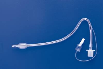 Cuffed Endotracheal Tube Rusch AGT 345 mm Length Curved 6.0 mm Adult Murphy Eye