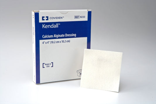 Kendall Calcium Alginate Dressing 4 x 4 Inch Sterile Square Wound Dressing