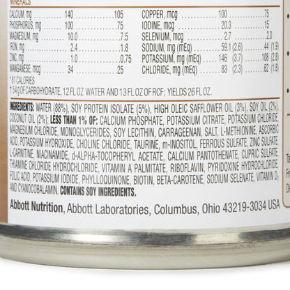 RCF Infant Formula Liquid 13 oz Low Carbohydrate for Seizure Management