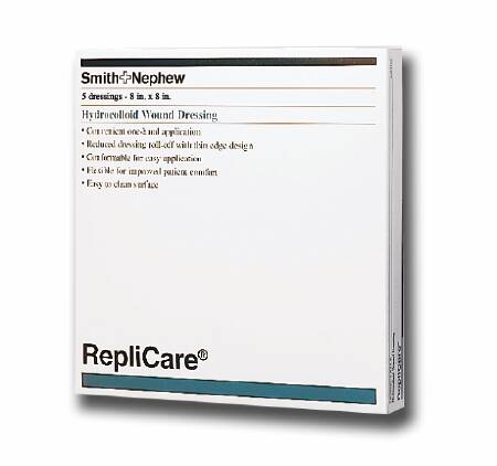 Replicare Hydrocolloid Dressing 8 x 8 Inch, Film Backing, Sterile – Square