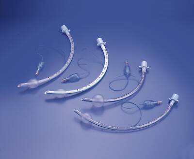 Cuffed Endotracheal Tube Portex 310 mm Length Curved 7.0 mm Adult Murphy Eye