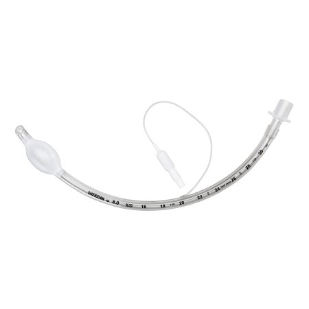 Cuffed Endotracheal Tube Sheridan CF 221 mm Length Curved 4.5 mm Pediatric Murphy Eye