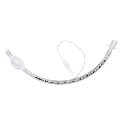 Cuffed Endotracheal Tube Sheridan HVT 313 mm Length Curved 7.0 mm Adult Murphy Eye