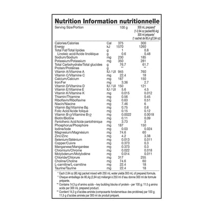 Vivonex T.E.N Unflavored Elemental Oral Supplement Powder 2.84 oz Individual Packet