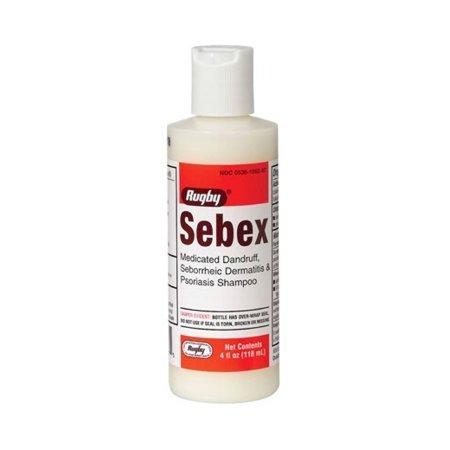 Dandruff Shampoo Sebex 4 oz. Flip Top Bottle Unscented