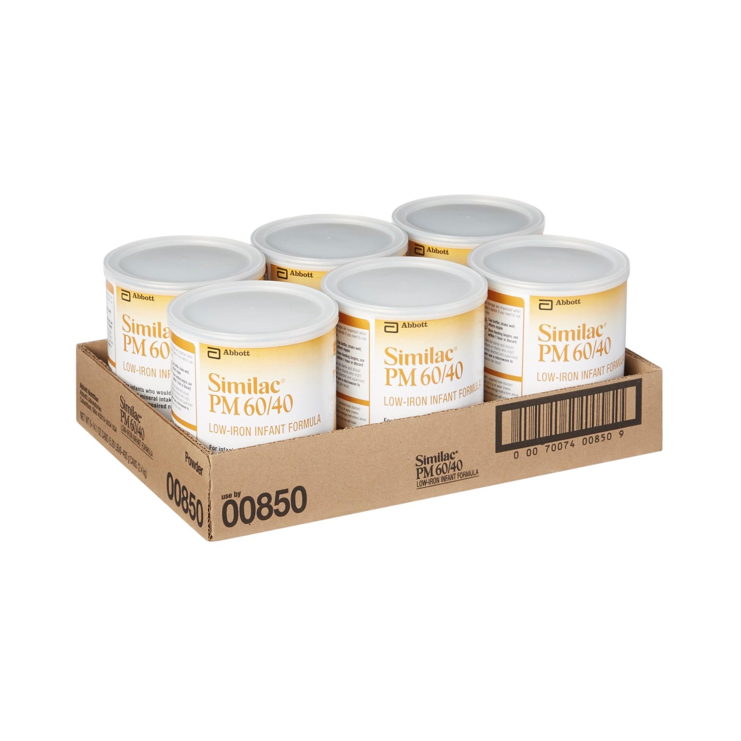 Similac PM 60/40 Unflavored Low Iron Infant Formula – 14.1 oz. Can Powder