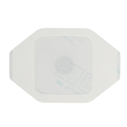 3M Tegaderm Transparent Film Dressing 1-3/4 x 1-3/4 Inch Sterile Frame Style Dressing with Label