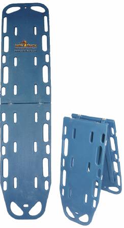 Ultra Space Save Backboard 500 lbs. Weight Capacity Blue High Density Polyethylene