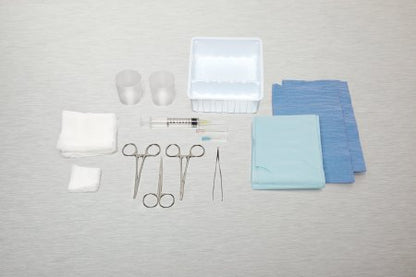 Laceration Tray Medline, E Kits Sterile