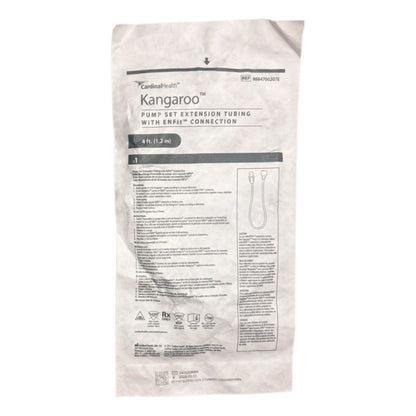 Kangaroo Enteral Extension Pump Set with ENFit Connector 4 Foot Tubing