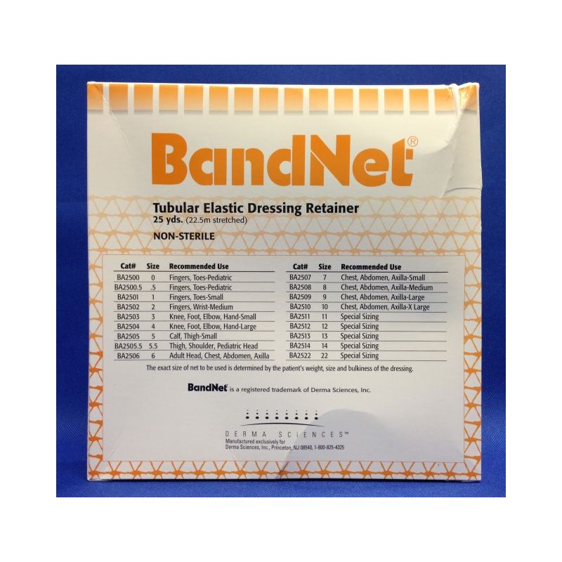 BandNet Tubular Elastic Net Retainer Dressing Size 2 – 50 Yard Roll