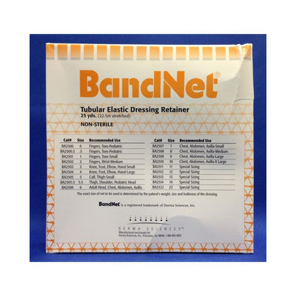 BandNet Tubular Elastic Net Retainer Dressing Size 2 – 50 Yard Roll