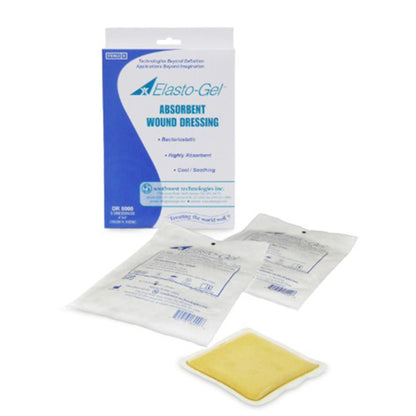Elasto-Gel Hydrogel Wound Dressing Sheet 4 x 4 Inch Sterile