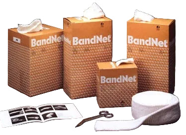 BandNet Tubular Elastic Net Retainer Dressing Size 8 – 50 Yard Roll for Medium Axilla, Abdomen & Chest