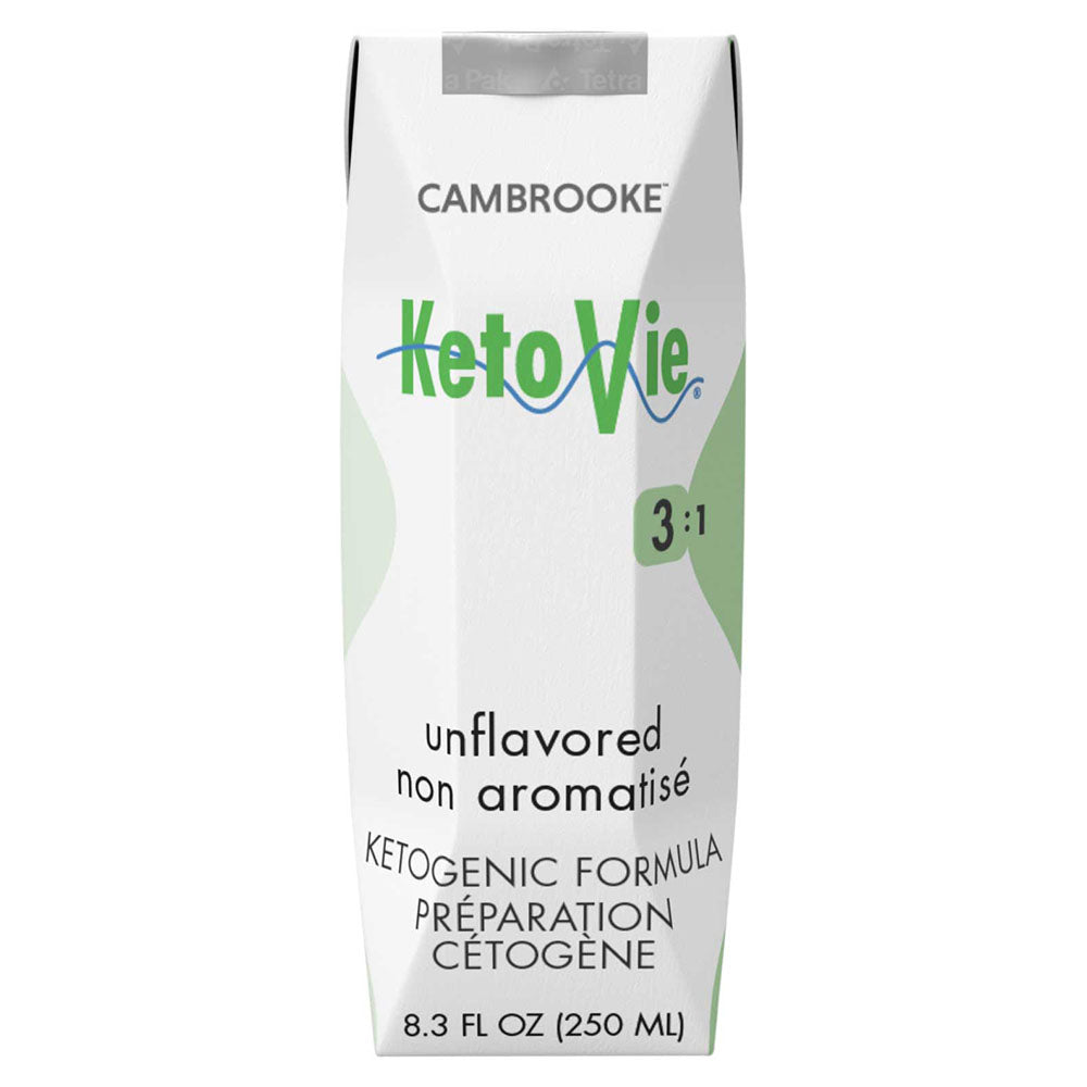 KetoVie 3:1 Unflavored Ketogenic Oral Supplement Liquid 8.3 oz Carton