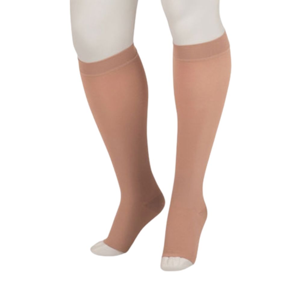 Juzo Dynamic Compression Stockings Knee High 40-50 mmHG Open Toe